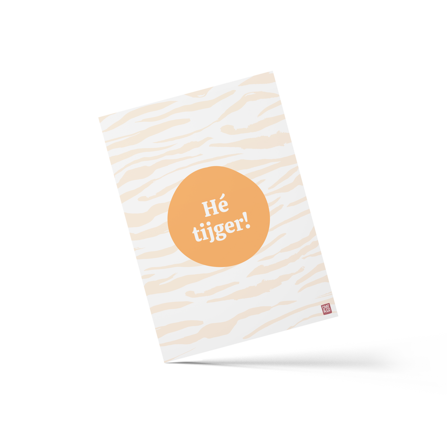 Kaart set A6 | Dierenprint