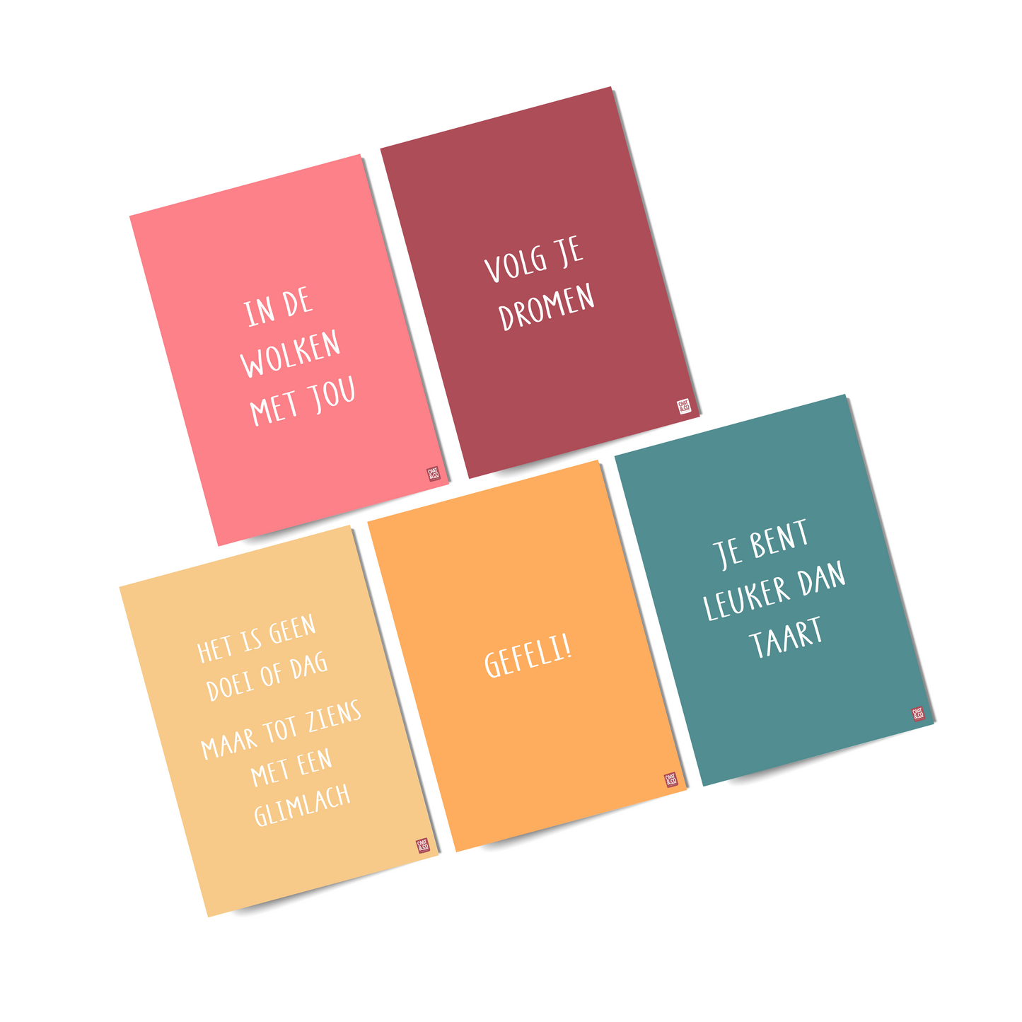 Kaart A6 | Gefeliciteerd