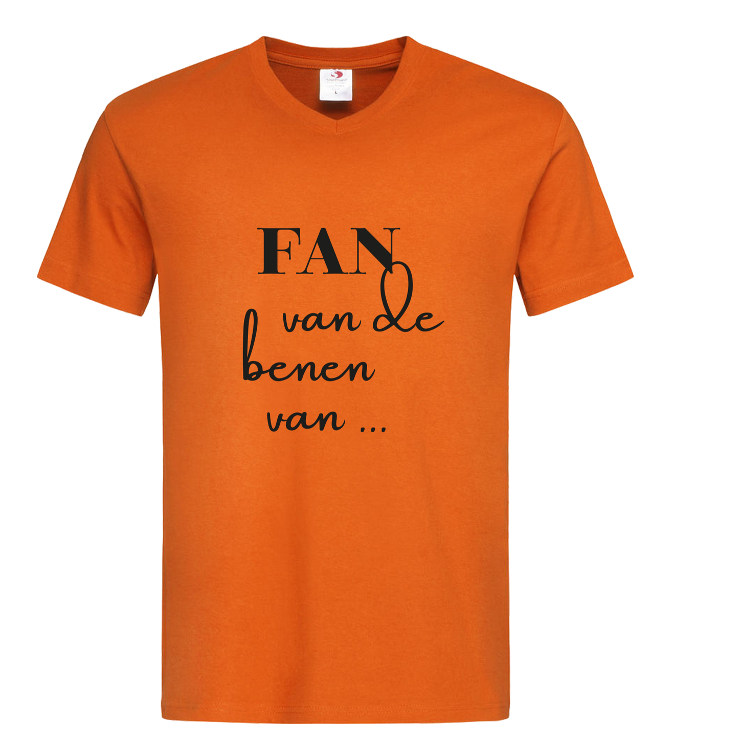 EK shirt heren | fan van de benen van