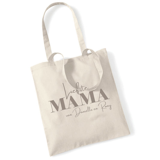 Katoenen tas | Liefste mama / Liefste oma