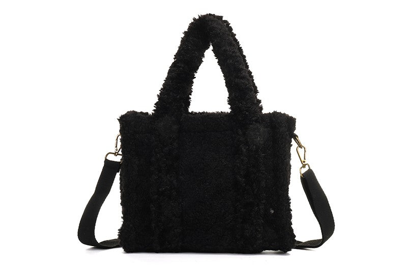 Teddy tas Courchevel | zwart