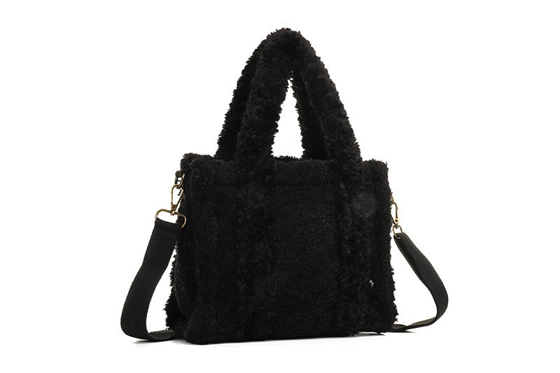 Teddy tas Courchevel | zwart