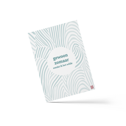 Kaart set A6 | Dierenprint