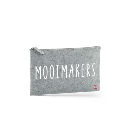 vilt etui met opdruk, mooimakers