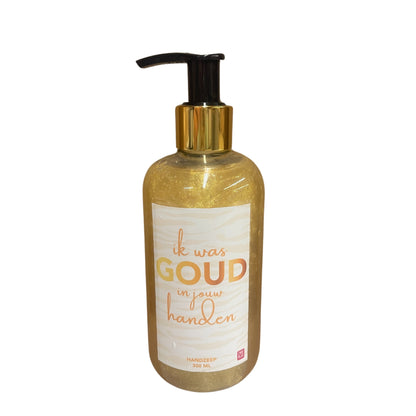 Glitter handzeep met handcrème