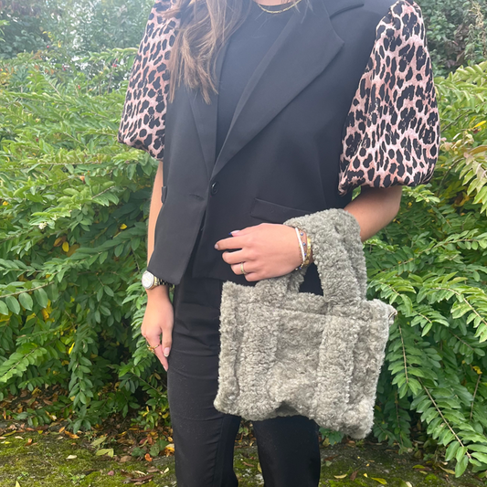 Teddy tas Courchevel | zwart