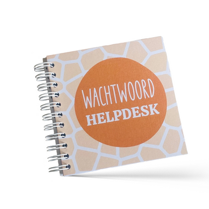 Wachtwoordenboekje oranje helpdesk